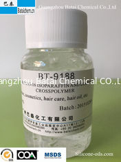 त्वचा देखभाल उत्पादों में लागू उच्च पारदर्शी तेल-छितरी सिलिकॉन इलास्टोमेर मिश्रण BT-9188