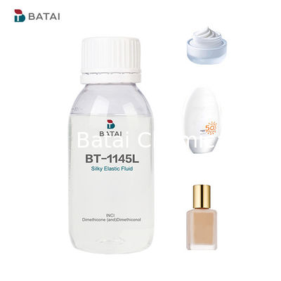 BT-9145 दैनिक रसायनों के लिए सिलिकॉन इलास्टोमर मिश्रण गैर-तेलदार भावना और लंबे समय तक चलने वाली चिकनाई के साथ CAS 541-02-6