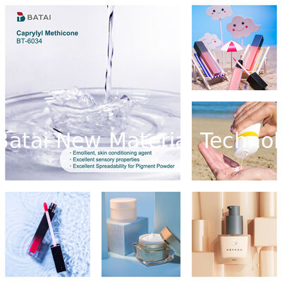 फाउंडेशन के लिए अच्छी फैलने की क्षमता के साथ सिलिकॉन INCI कैप्रिलिल मेथीकोन ऑक्टाइलट्रिमेथिकोन को घोलना