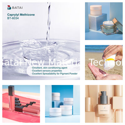 फाउंडेशन के लिए अच्छी फैलने की क्षमता के साथ सिलिकॉन INCI कैप्रिलिल मेथीकोन ऑक्टाइलट्रिमेथिकोन को घोलना