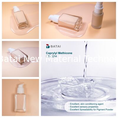 Caprylyl Methicone (Caprylyl Silicone Oil) for Makeup: Lightweight, Pigment-Dispersing Cosmetic Ingredient