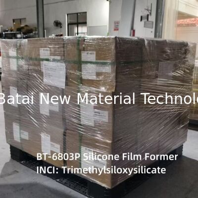 BT-6803P MQ सिलिकॉन राल पाउडर Trimethylsiloxysilicate∙ तेजी से घुलनशील, लंबे समय तक पहनने के लिए विलायक मुक्त सूत्र